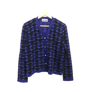 Vintage San Remo Purple Cardigan